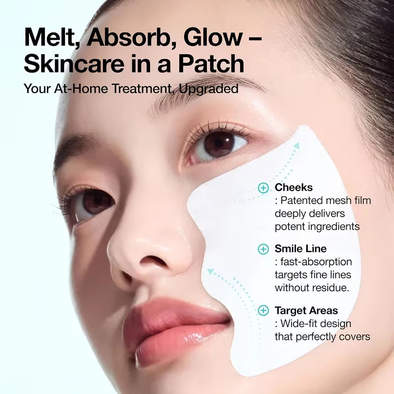 ROZINO 24-Piece Dissolvable Collagen Face Mask – Hydrating & Firming