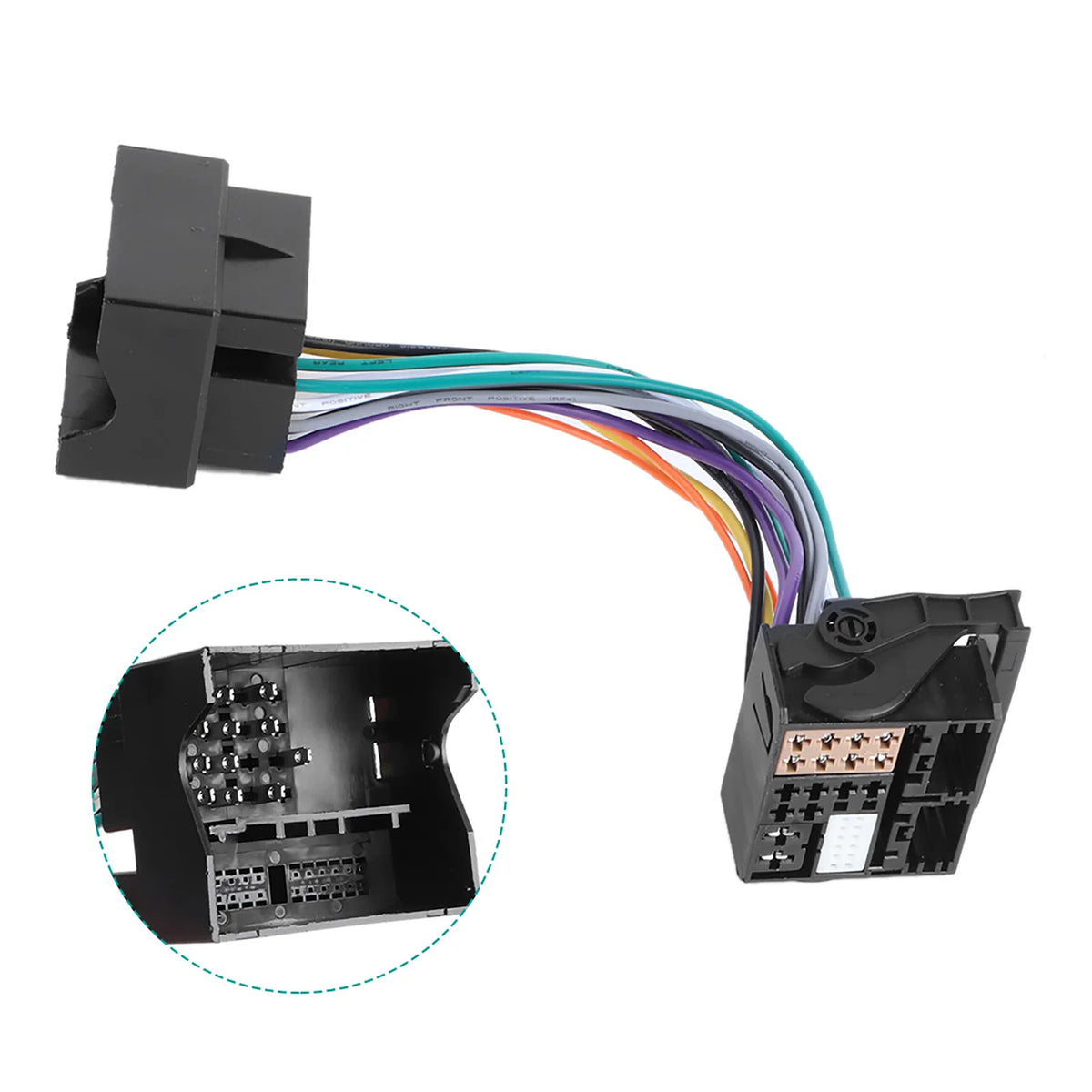 RCD330 RCD330G PQ to MQB Radio Adapter Wire Harness