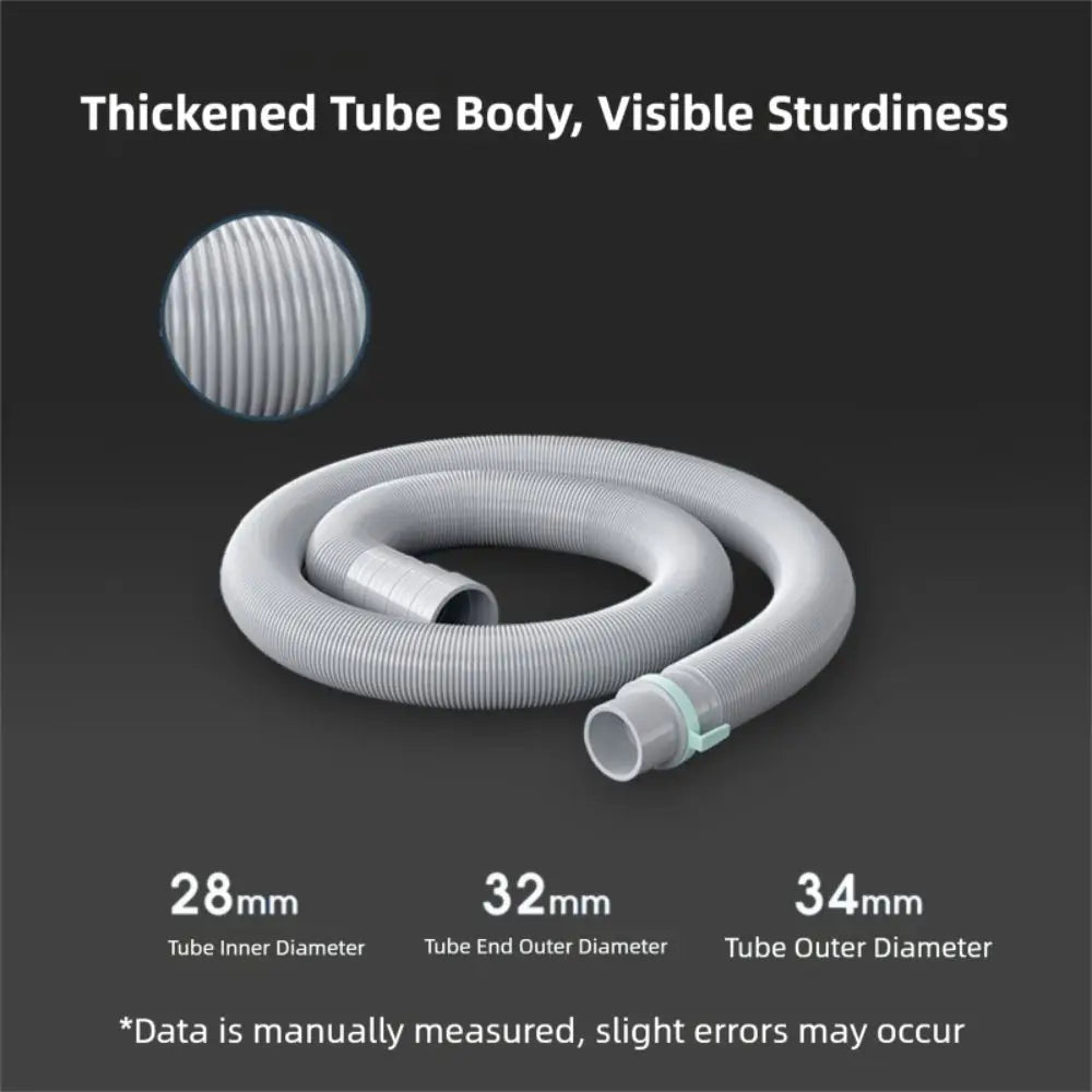 EVA Flexible Washing Machine Drain Hose – 1m to 5m Lengths