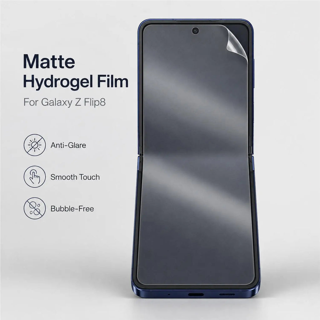 9-in-1 Matte Hydrogel Screen Protector – Samsung Galaxy Z Flip 8