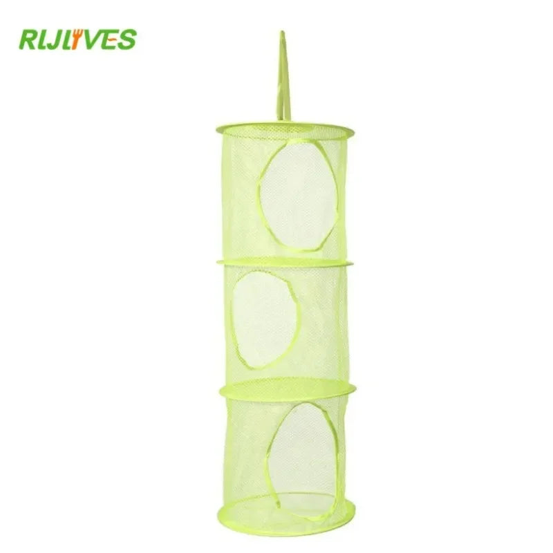 3-Shelf Hanging Storage Bag | Kids Toy & Home Organizer