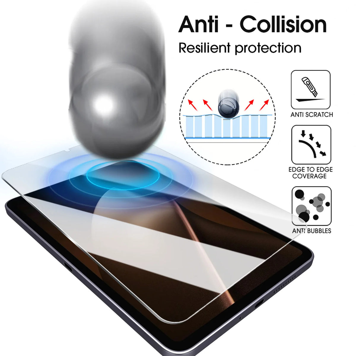 Xiaomi Pad Mini 8.8" 2025 Tempered Glass Screen Protector 1-3 Pack