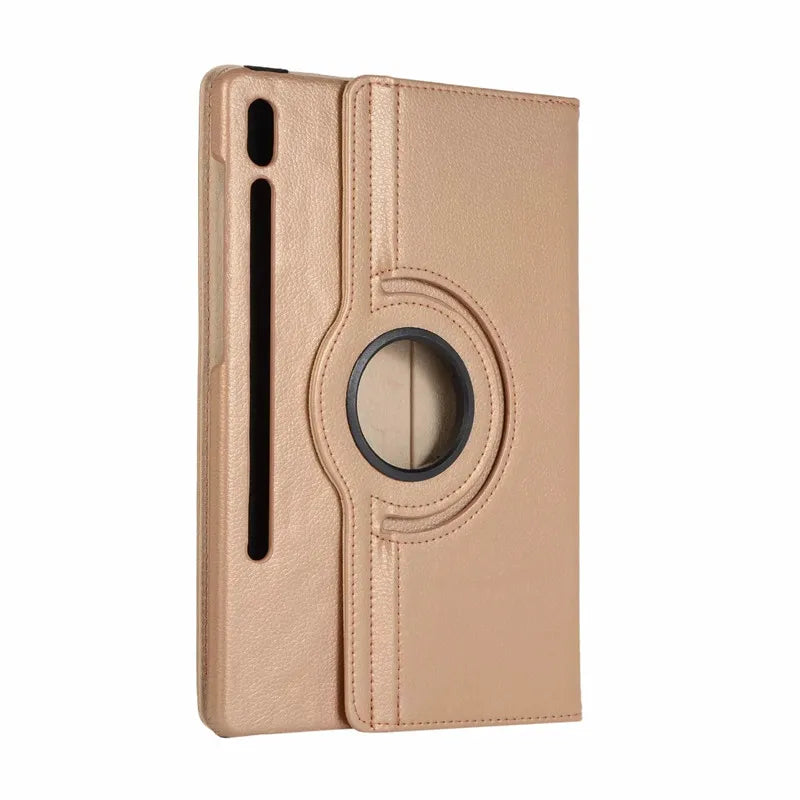Samsung Galaxy Tab S10 FE Case 360° Rotating PU Leather Stand