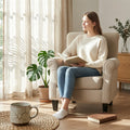 Handwoven Wicker Storage Basket with Handles | Tapered