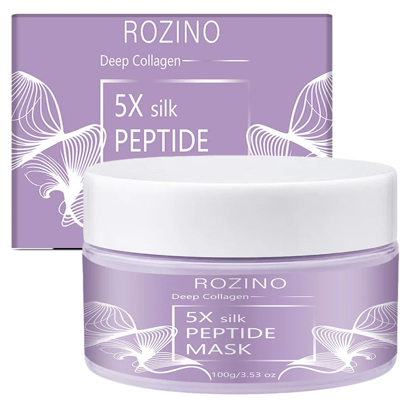 ROZINO Peptide Purple Mud Mask – Moisturizing & Cleansing 100g