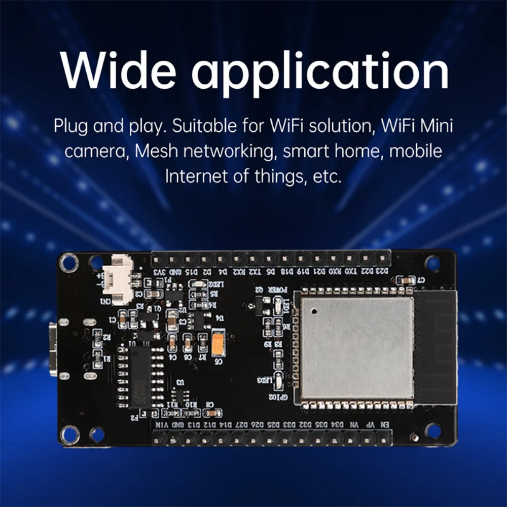 ESP32-WROOM-32 Dev Board with LCD, Wi-Fi & Bluetooth | Type-C