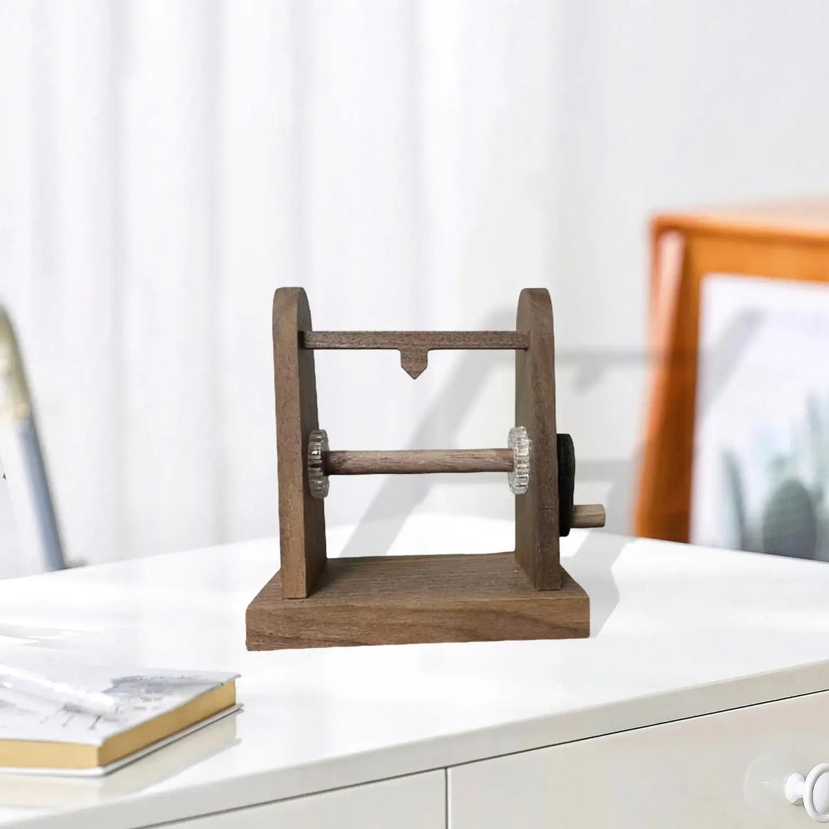 Wooden Hand Crank Photo Flipbook Frame | Memory Gift