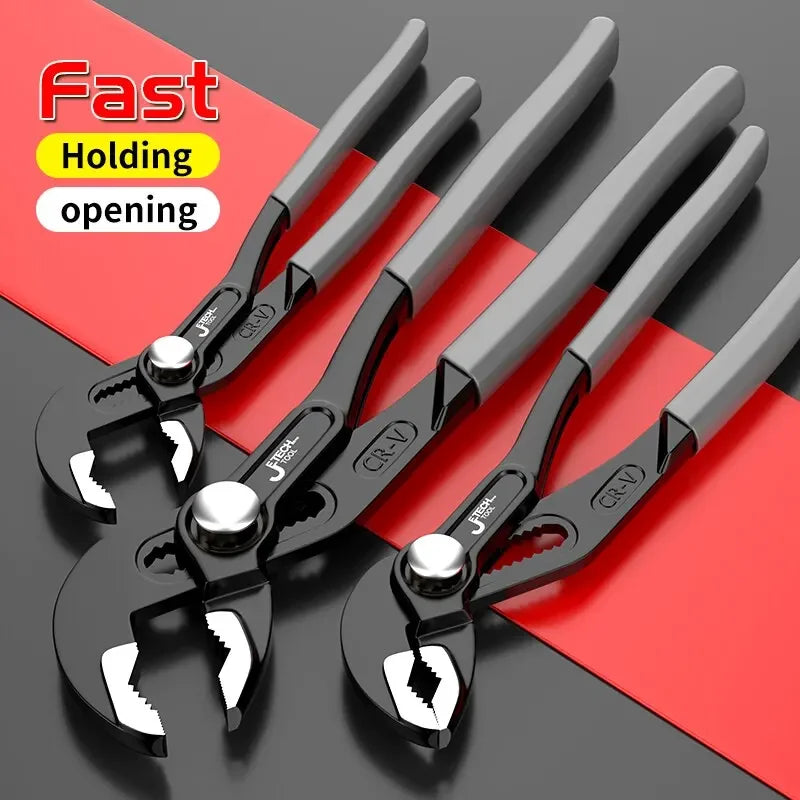 Adjustable Quick-Release Water Pump Pliers | Multi-Function