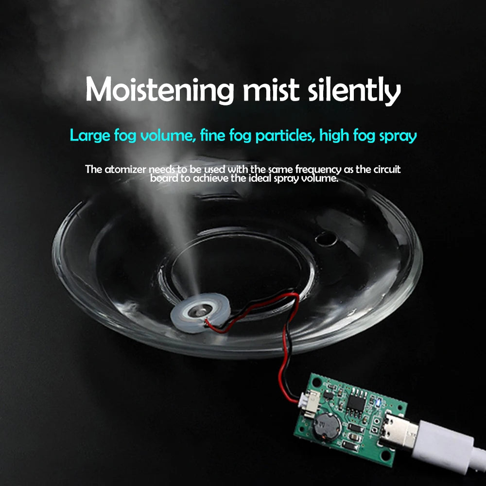 DC 5V Ultrasonic Atomizer Driver Module – DIY Humidifier Kit
