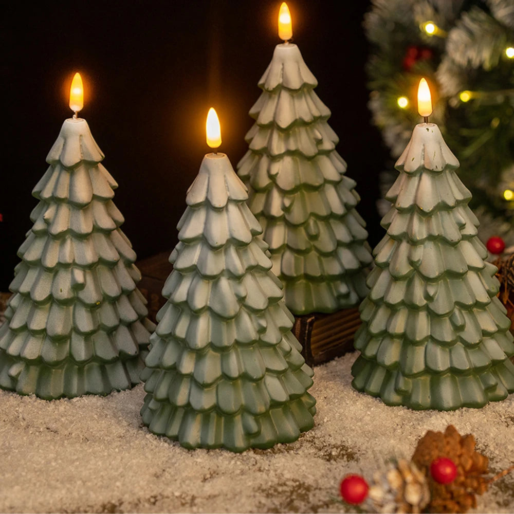 Christmas Tree Night Light – Festive Bedside Atmosphere Lamp
