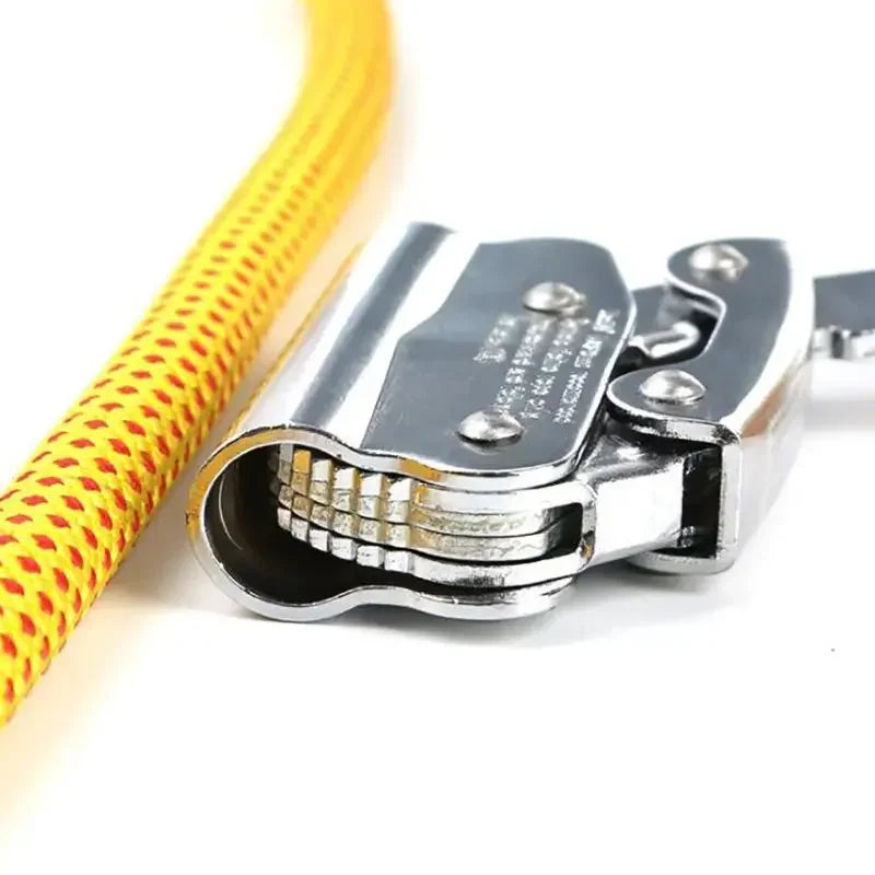 Manual Rope Grab Hook & Shock Lanyard | 8–16mm | 25KN Load