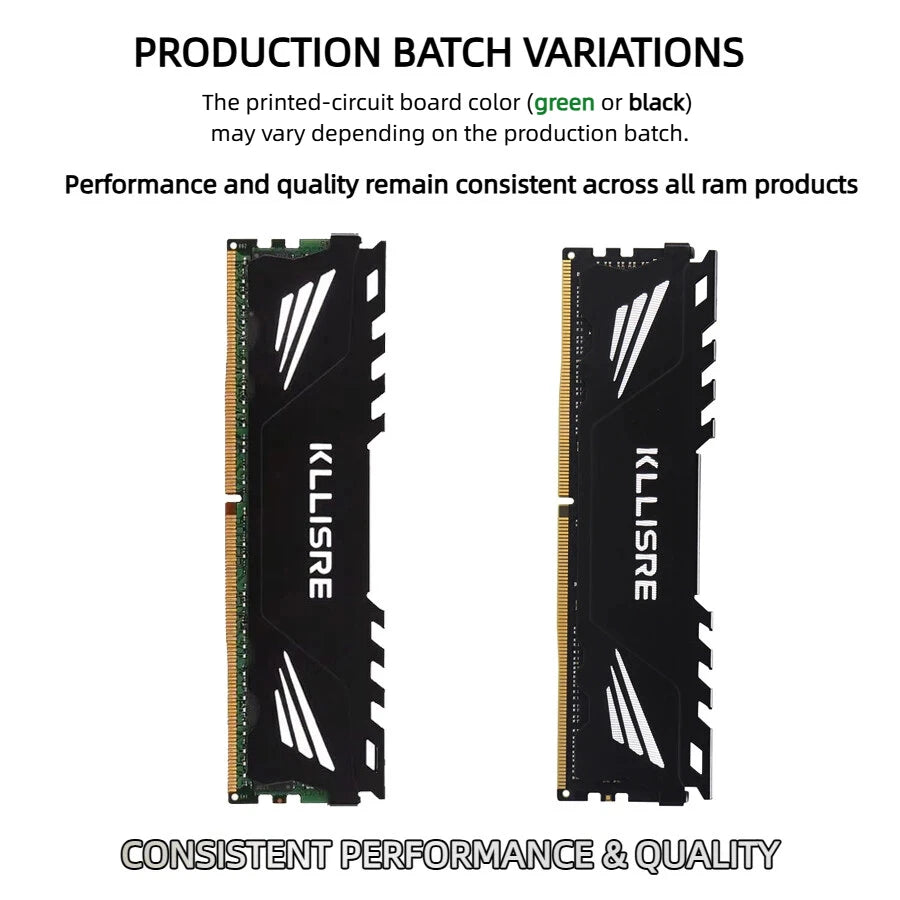 Kllisre DDR4 8GB Desktop RAM 2400/2666/3200MHz – Kllisre