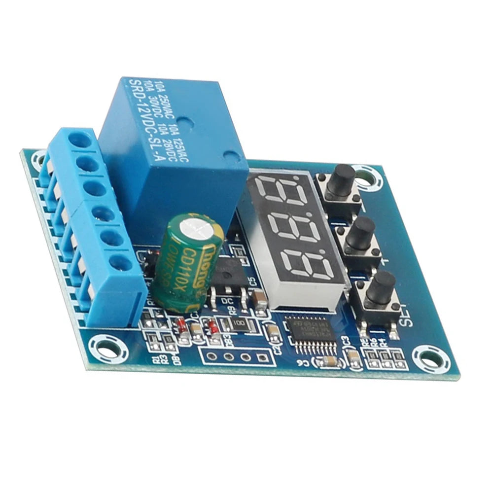 DC 9V/12V/24V Voltage Detection Relay Module 0–99.9V