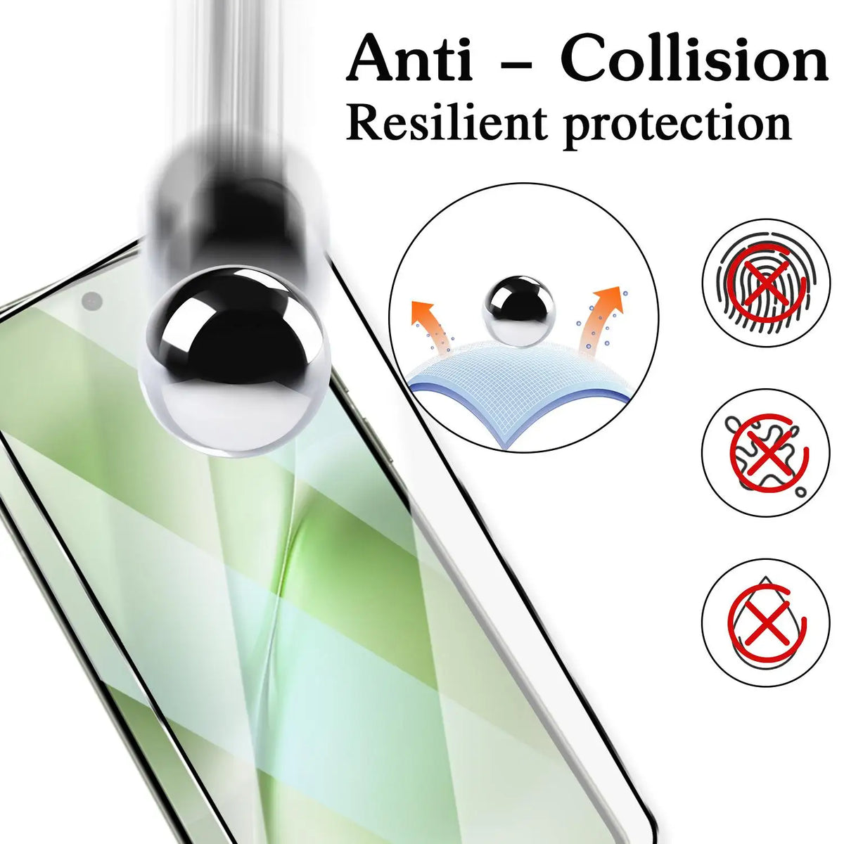 VIVO X300 FE Tempered Glass Screen Protector – Full Cover HD