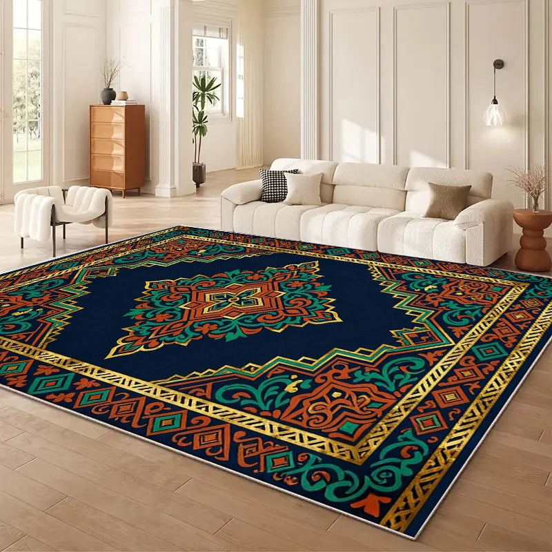 RAKKS European Retro Area Rug – Bedroom & Living Room Carpet