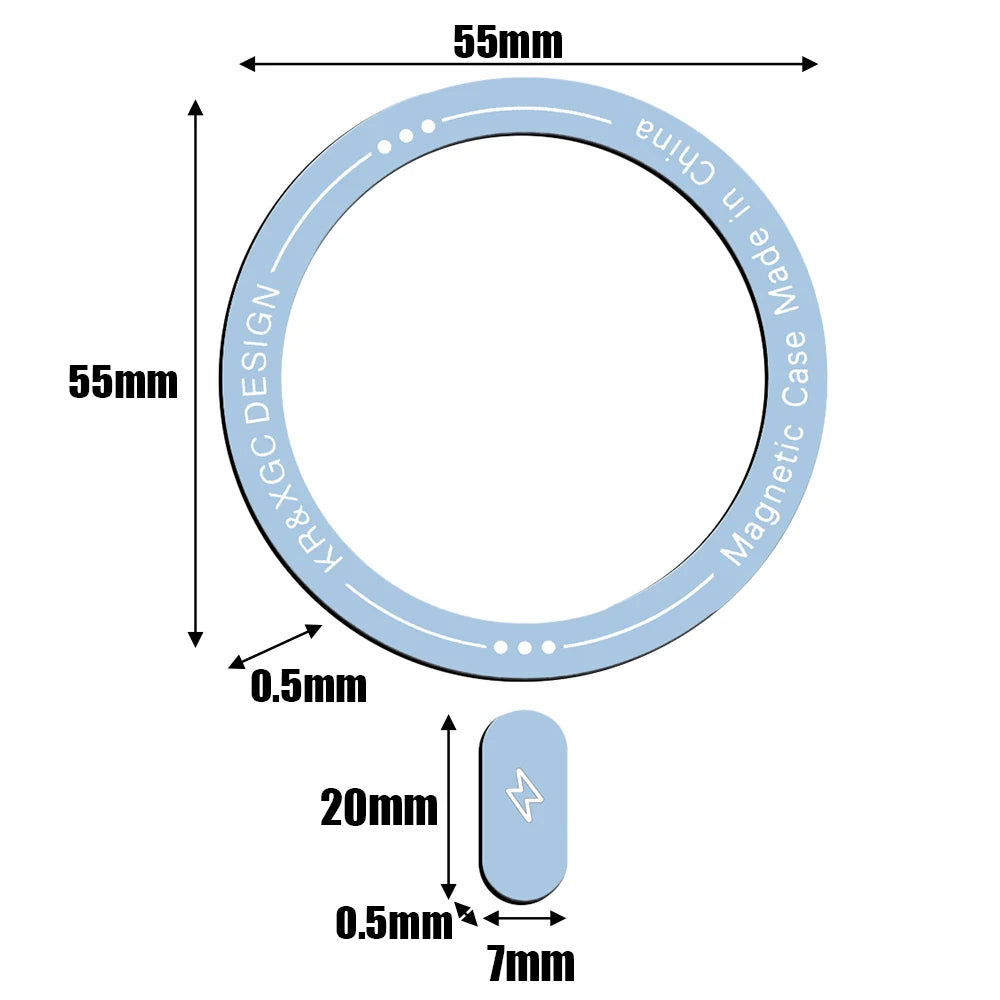 MagSafe Magnetic Ring Sticker for iPhone 12 13 14 15
