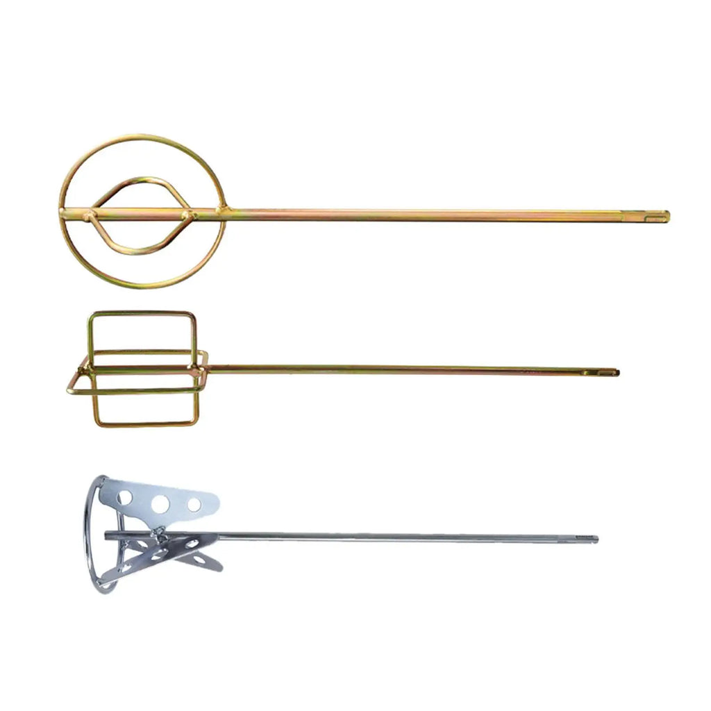 Cement Mixing Rod | Square Handle Paint Mixer Drill Attachment