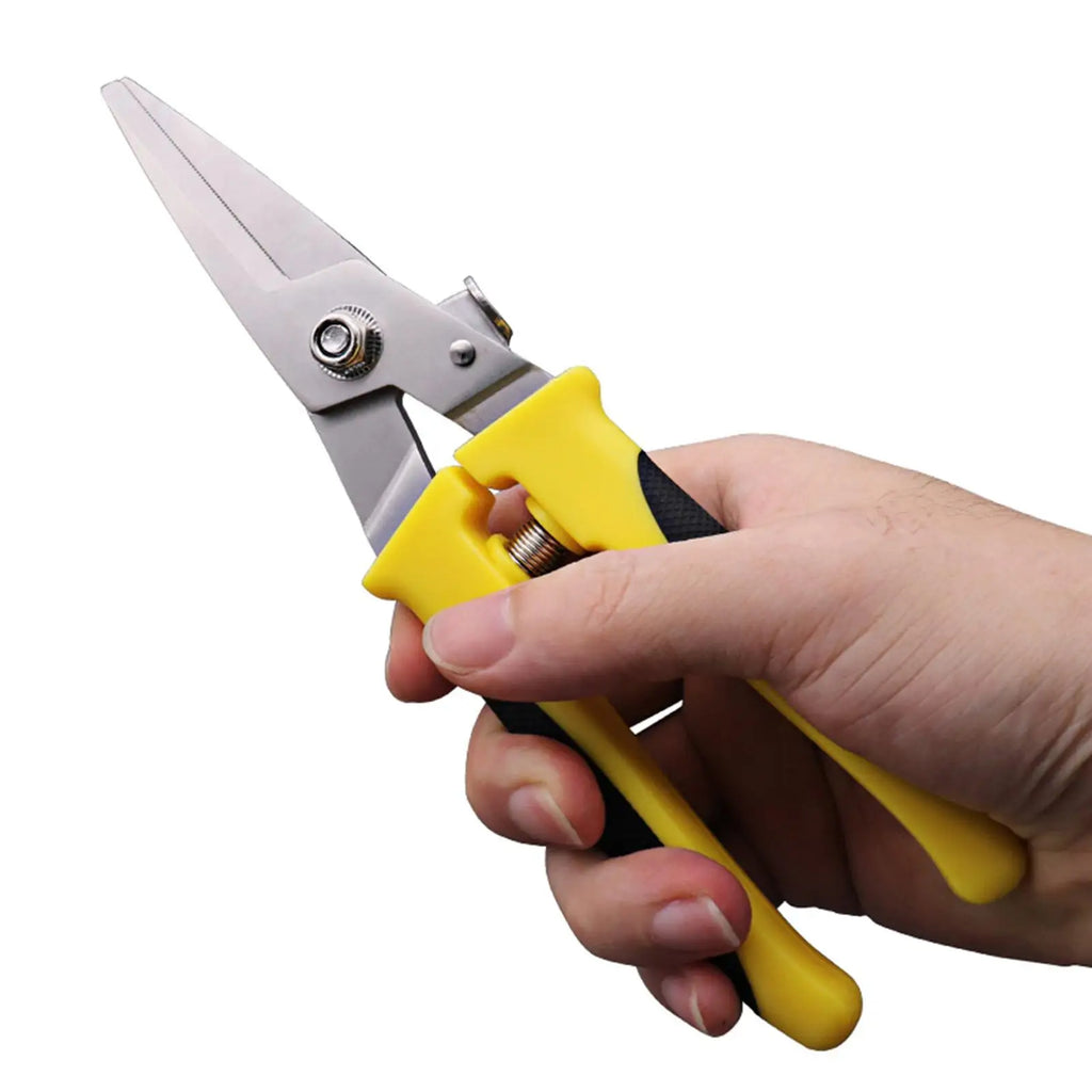 Heavy Duty Steel Pruning Shears | Ergonomic Multipurpose Scissors