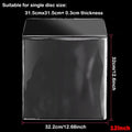 Resealable PVC Vinyl Record Sleeves – 7, 10 & 12 Inch LP Covers
