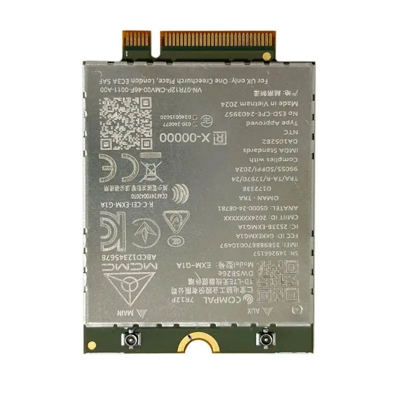 DW5826E M.2 4G LTE Wireless Module for Laptops | EXM-G1A