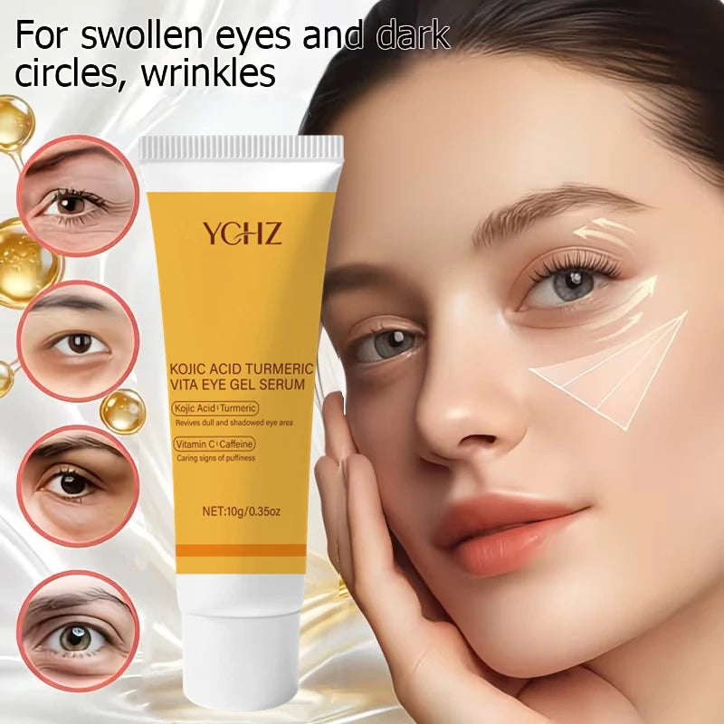 YCHZ Brightening Eye Cream – Turmeric & Kojic Acid 10g