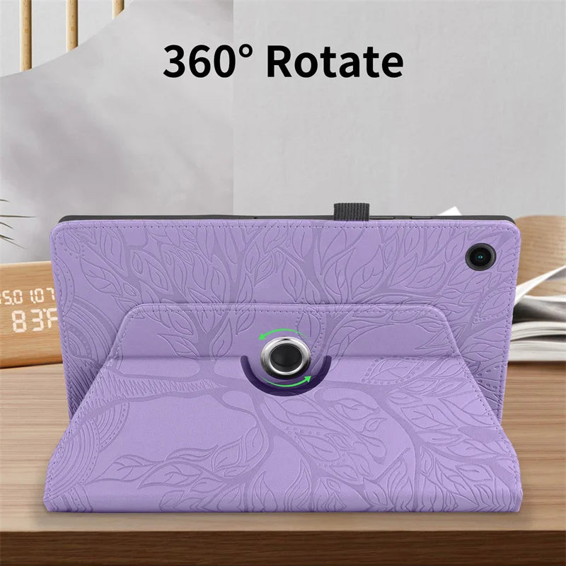 Samsung Galaxy Tab A11 8.7" 360° Rotating PU Leather Case