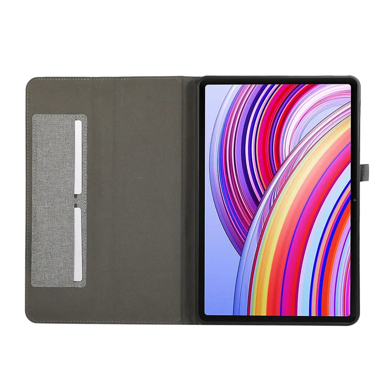Soft Fabric Flip Stand Case – Xiaomi Redmi Pad Pro 12.1"
