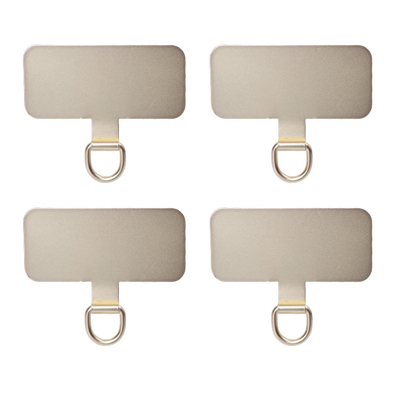Stainless Steel Phone Lanyard Patch Clip | Anti-Drop Tab