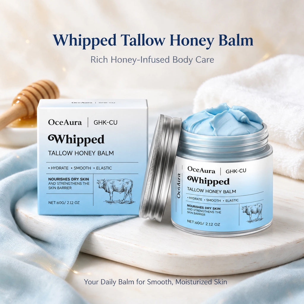OceAura Tallow & Honey Body Balm – Face & Body Moisturizer