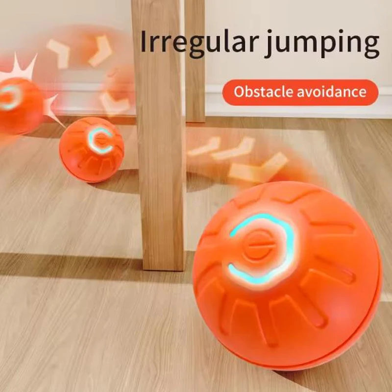 Interactive Electronic Moving Ball Toy for Cats & Dogs | USB