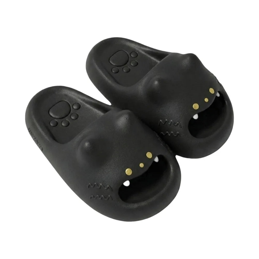 Women's Cat Paw Waterproof Anti-Slip Indoor Slippers