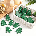 50-Piece Christmas Wooden DIY Patches – Festive Holiday Crafts