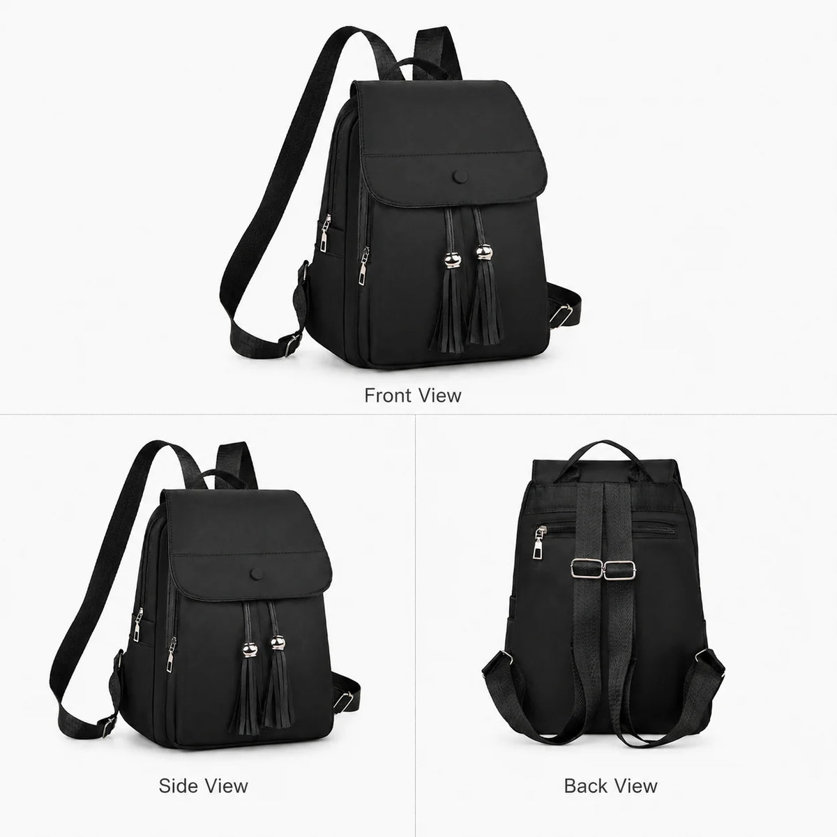 Women's Lightweight Large Capacity Nylon Backpack | Work & Travel