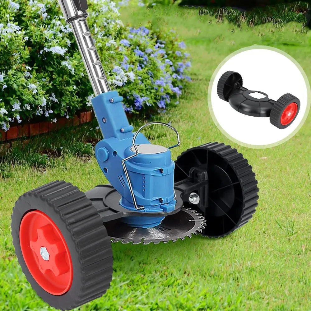 Universal Adjustable String Trimmer Support Wheel – 2-Pack