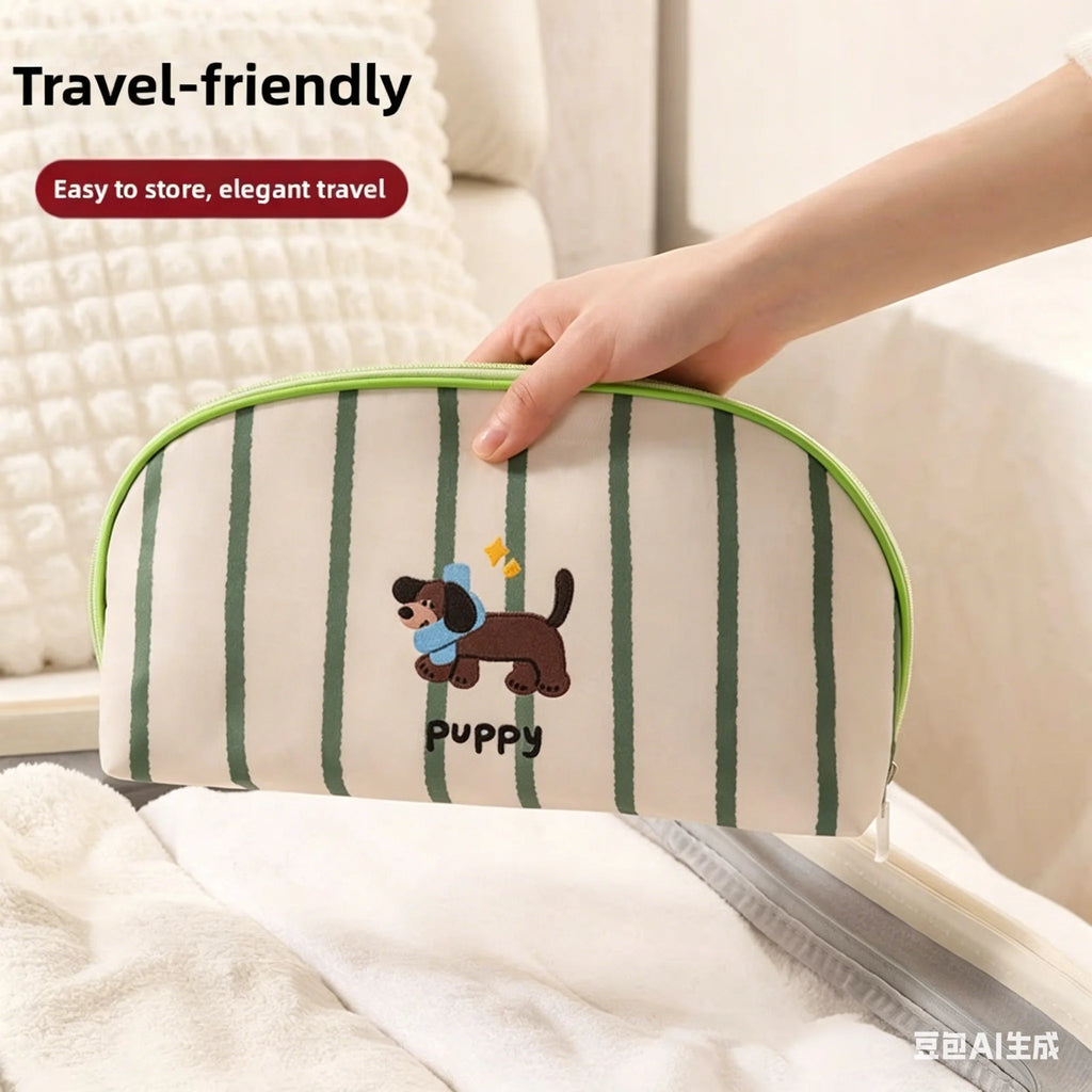 Oxford Cloth Travel Organizer Bag for Underwear, Socks & Bras