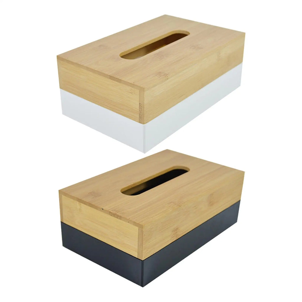 Rectangular Tissue Box Cover & Napkin Holder | Kesoto