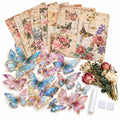 3D Butterfly Pop-Up Book DIY Scrapbook Kit | Handmade Gifts