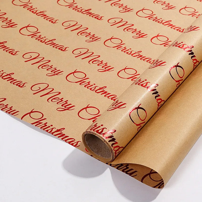 43x300cm Aluminized Gift Wrapping Paper – Christmas & More
