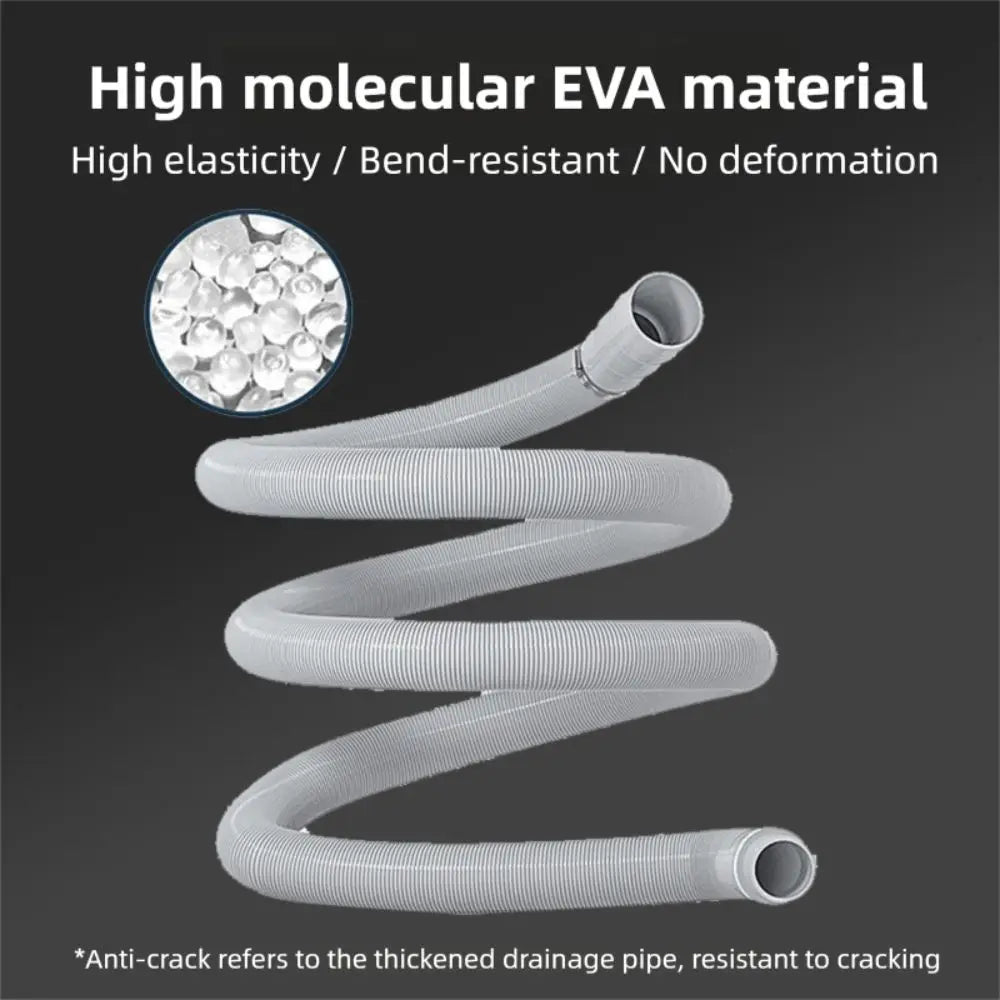 EVA Flexible Washing Machine Drain Hose – 1m to 5m Lengths