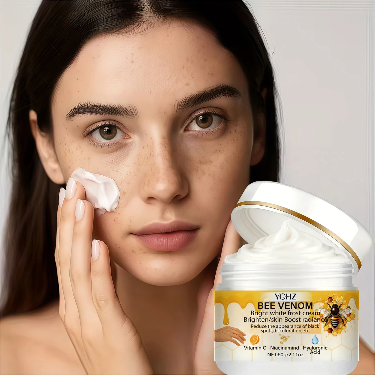YCHZ Bee Venom Brightening Cream – Even Skin Tone 60g
