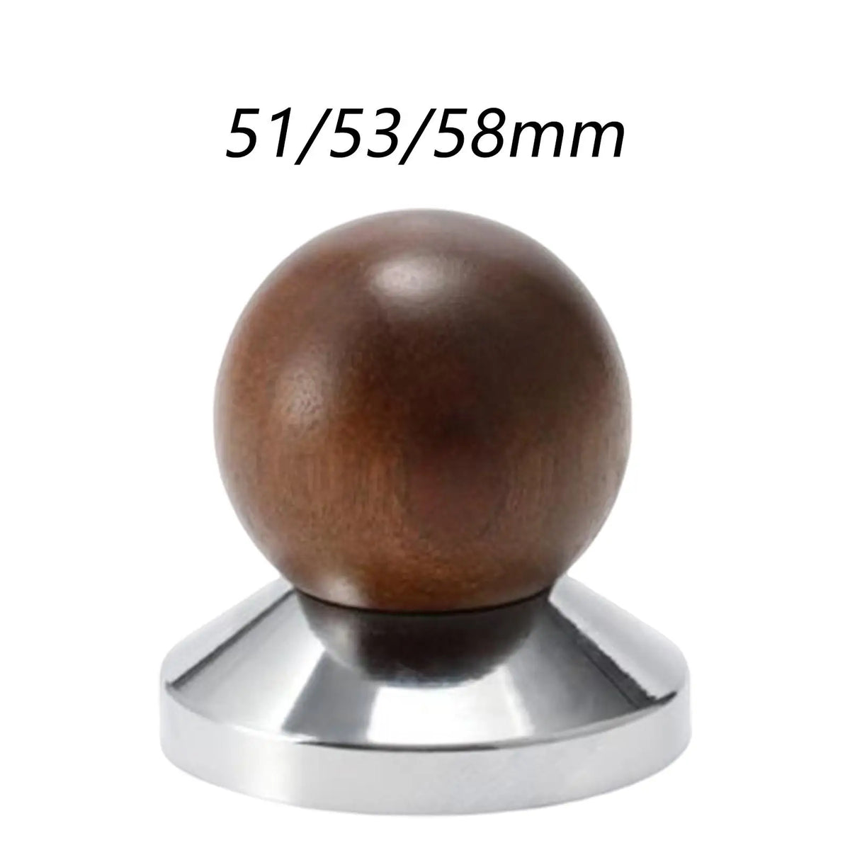 Kesoto Wooden Espresso Tamper | Ergonomic 51/53/58mm