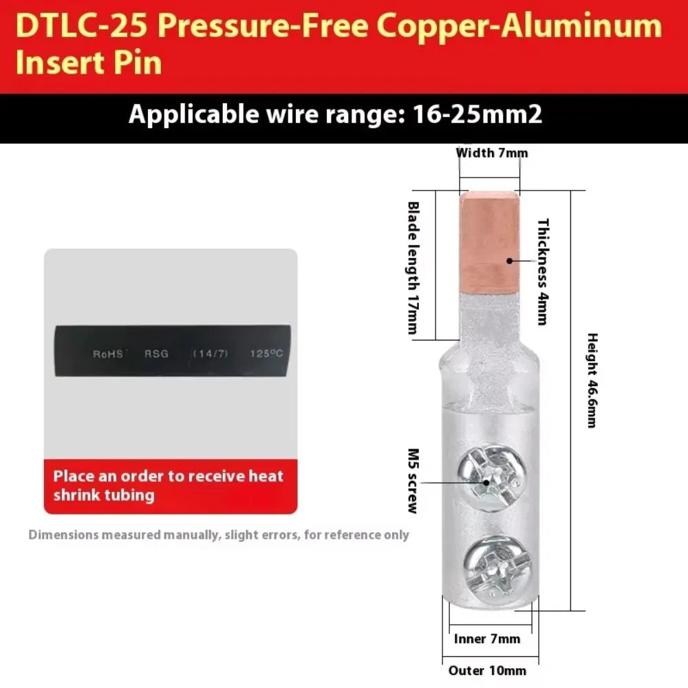 Copper Crimp Terminal – Non-Insulated Cable Wire Connector