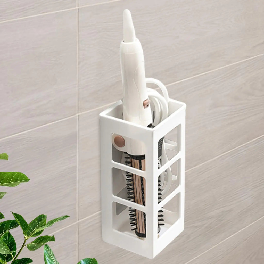 Wall Mounted Hair Tool Organizer – Curling & Flat Iron Holder