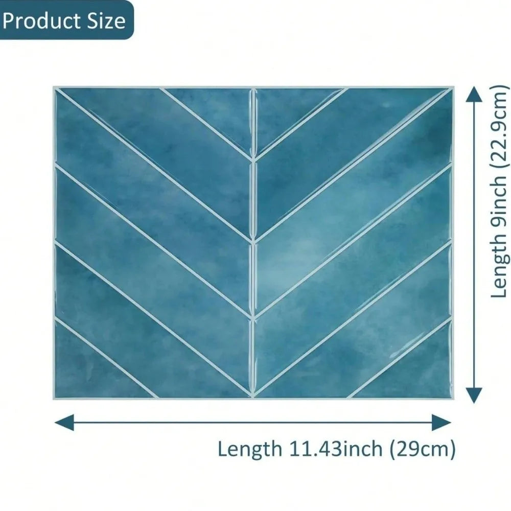 Self-Adhesive PVC Tile Stickers – Waterproof Vinyl Wall Decal