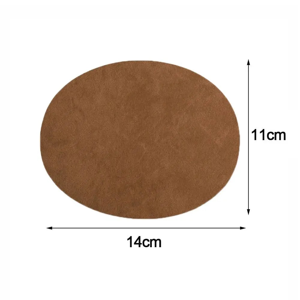 Suede Iron-On Fabric Patch – Elbow & Knee Repair Appliqué