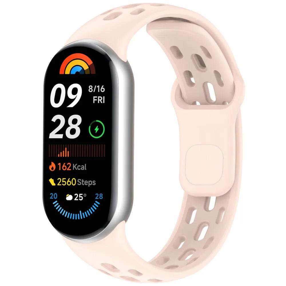 TPU Sport Band for Xiaomi Mi Band 8 9 10 – Breathable Strap