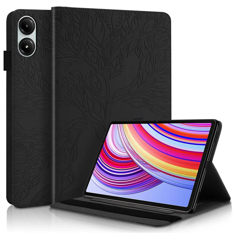 Xiaomi Redmi Pad 2 11" Embossed Tree Flip Wallet Stand Case