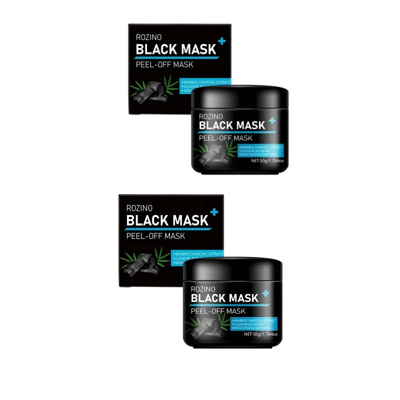 ROZINO Bamboo Charcoal Peel-Off Mask – Oil Control 50g