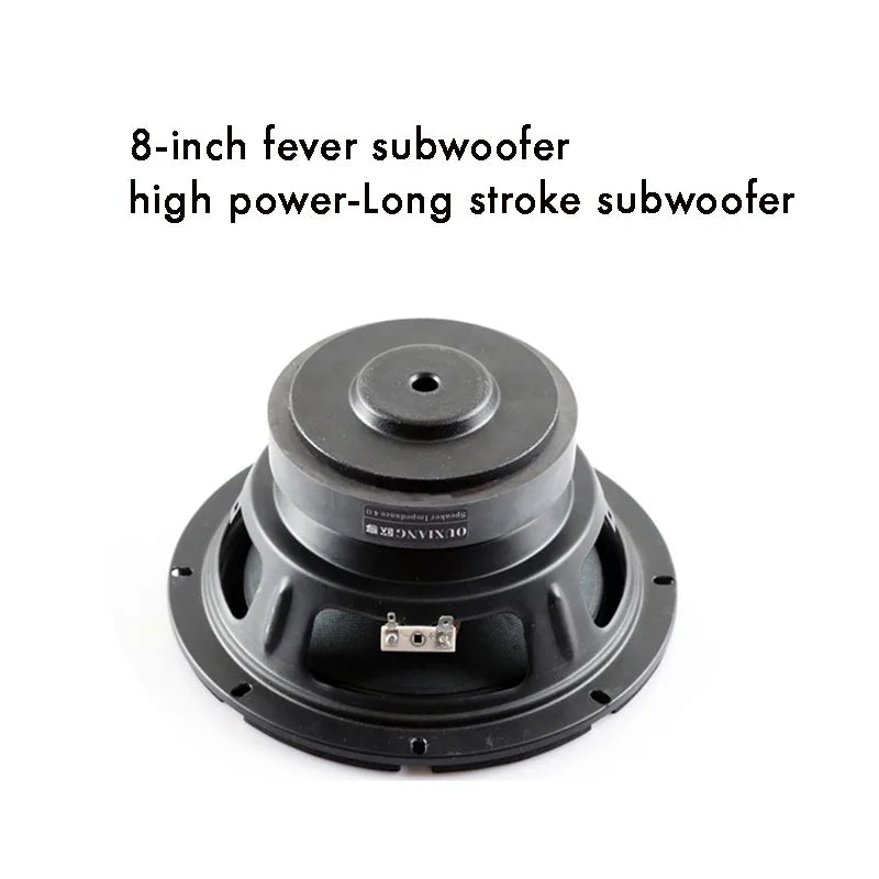 8-Inch 150W HIFI Super Bass Subwoofer Speaker Unit 4/8 Ohm