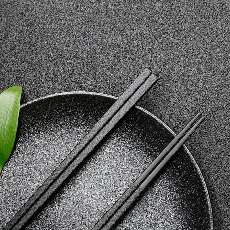 Non-Slip Reusable Alloy Chopsticks | Sushi & Dining Set